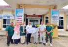 Jasa Raharja Sumbar Dukung Green Office, Serahkan Tempat Sampah Terpilah ke Samsat Arosuka dan Alahan Panjang